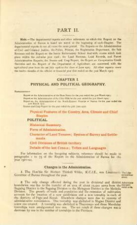 Chapter I. Physical and political geography.