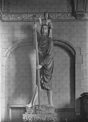 Statue des Heiligen Christophorus
