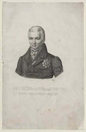 Bildnis des Carl Siegmund Franz von Stein zum Altenstein