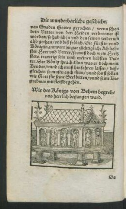 Wie des Königs von Behem begrebnus herrlich begangen ward.