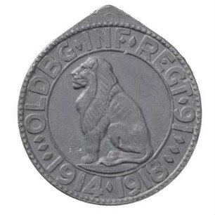 Medaille, 1921