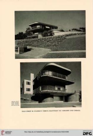 Das Bauwerk in der Landschaft: Arbeiten von Architekt Otto Zollinger, Saarbrücken
