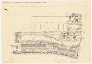 Siedlung Richardstraße, Düsseldorf-Eller Grünplanung: Lageplan, Pflanzplan 1:200