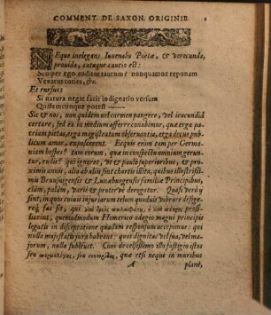Reineri Reinecci ... Commentatio De Saxonvm Originibvs : hisque implicata atque annexa de Vrbe Et Dvcatv Brvnsvig. exquisitio. Quae instar Apologiae opponi possunt inconsideratae Ioannis Bodini assertioni lib. 2. de Republicâ cap. 6 ...