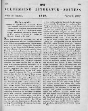 Wal, J. de: Mythologiae septentrionalis Monumenta Latina. Ed. varietate lectionis et adnotatione instruxit. Utrecht: Kemink 1847 Auch u. d. T.: Mythologiae septentrionalis Monumenta Epigraphica Latina
