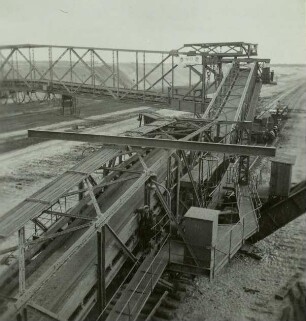 Braunkohle, Brieske-Ost, Franz Mehring, Abraumförderbrücke