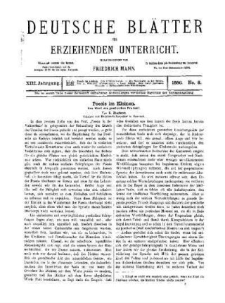 Poesie im Kleinen