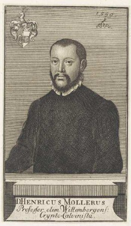 Bildnis des Henricus Mollerus