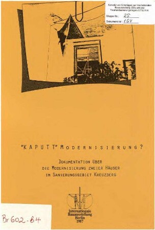 Dokumentation: Modernisierung der Häuser Oranienstr. 31 und 33