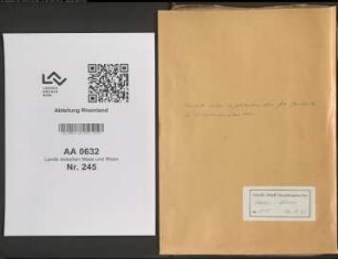 Berichte über Tafelkosten der französischen Generale und Kommandanten