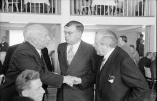 Freudenstadt: Kurhaus; Minister Veit verabschiedet sich (Präsident Neinhaus)