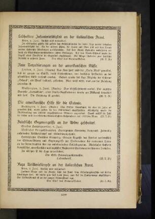 Lebhaftere Infanterietätigkeit an der italienischen Front.