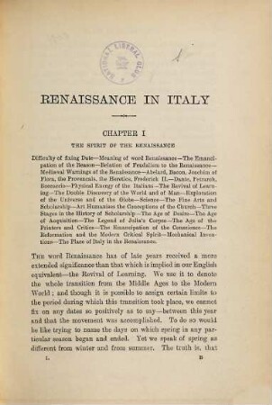Renaissance in Italy, 1. The age of despots