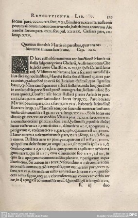 19. Quantus sit orbis Martis in partibus, quarum orbis terrae annus fuerit una.