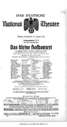Das kleine Hofkonzert