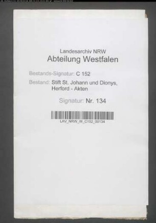 Generalia der Neustädter Kirchen-Eigenbehörigen.