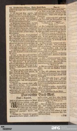 Das vierdte Buch Mose.