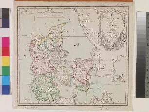 Le Danemark : divisé par Provinces, et Diocèses sous une Métropole.