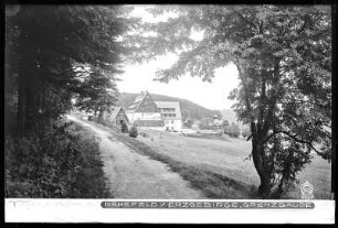 Rehefeld im Erzgebirge mit Grenzbaude