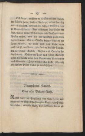 Neunzehntes Kapitel. Eine alte Bekanntschaft.