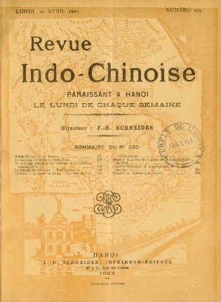 Lundi 20 Avril 1903. Numéro 235