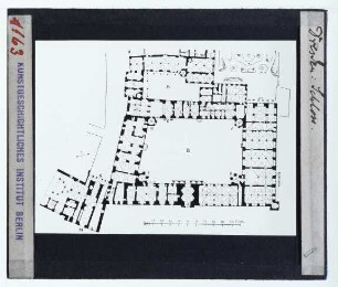 Dresden, Residenzschloss : Grundriss