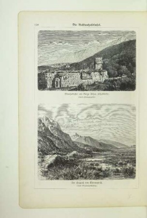 Mönchskloster am Berge Athos (Chalkidike)