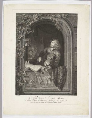Le Portrait de Gerard Dow