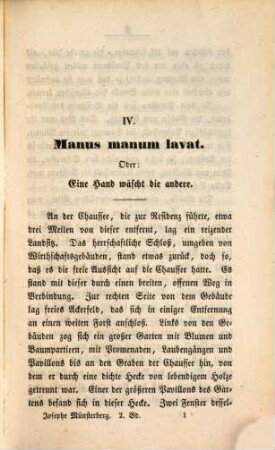 Josephe Münsterberg : Roman in drei Bänden. 2