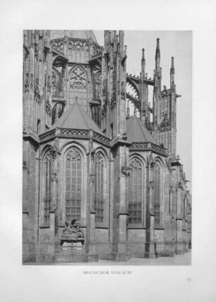 Hochchor von Süd