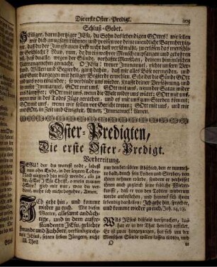 Oster-Predigten – Am Feste der Himmelfahrt Christi