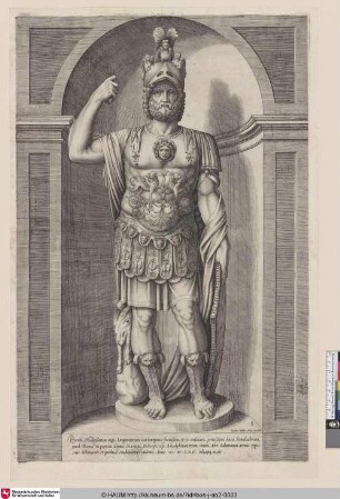 [Statue des Mars (Pyrrhus); The column of Pyrrhus]