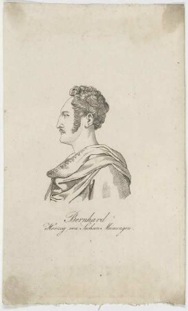 Bildnis Herzogs Bernhard von Sachsen-Meiningen