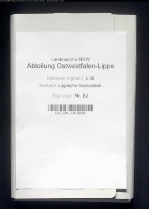 Grenze des Amtes Varenholz zum Amt Sternberg