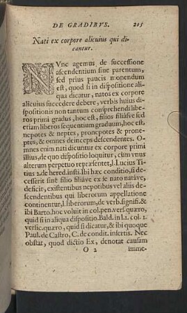 Nati ex corpore alicuius qui dicantur.