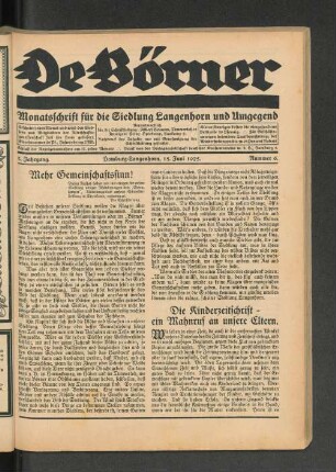 Die Kinderzeitschrift - ein Mahnruf an unsere Eltern.