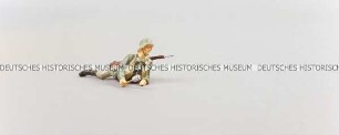 Massefigur: Handgranatenwerfer, spähend, mit Karabiner