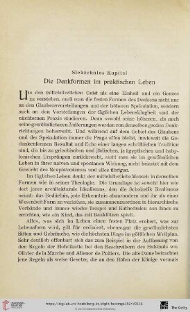 Siebzehntes Kapitel