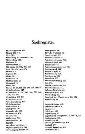 763-770, Sachregister