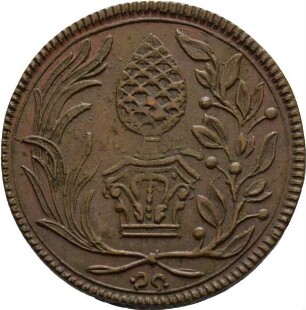 Münze, 2 Pfennig, 1758