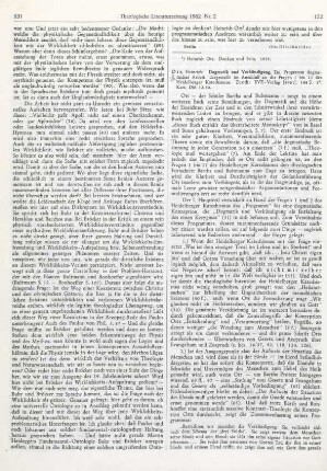 132-133 [Rezension] Ott, Heinrich, Dogmatik und Verkündigung