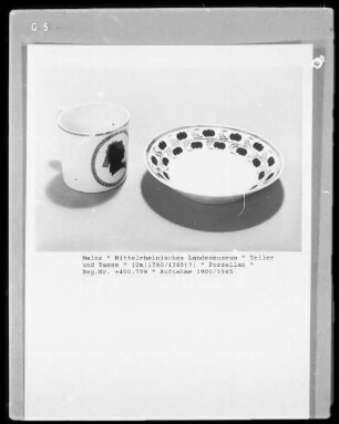 Teller Tasse