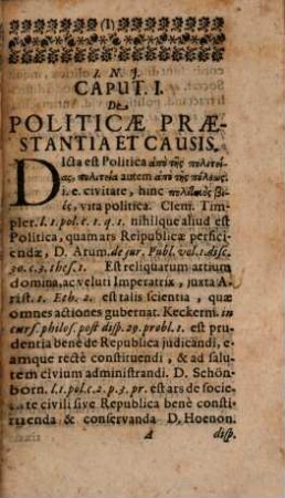 Tractatio iur. polit. de reipublicae constitutione