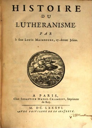 Histoire Du Lutheranisme