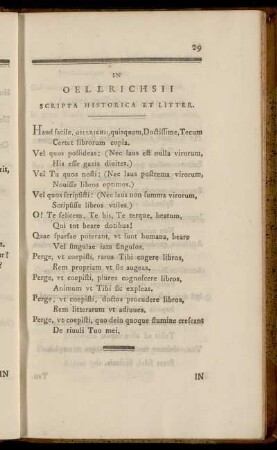 In Oellrichsii Scripta Historica et Litter.