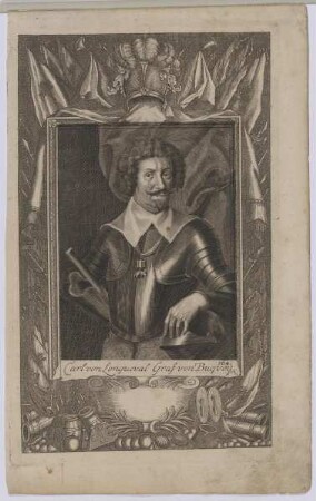 Bildnis des Carl von Longueval von Buqvoy