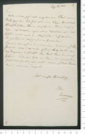 Brief von Adolf Erman an Adelbert von Chamisso