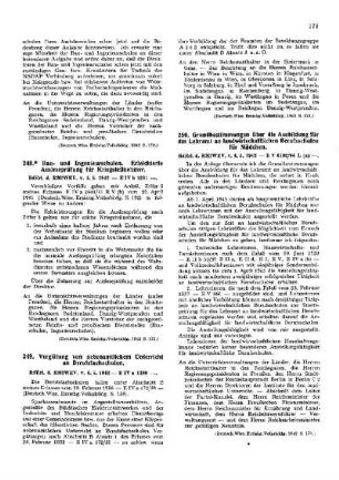 Bau- und Ingenieurschulen. Erleichterte Ausleseprüfung für Kriegsteilnehmer : [Amtliche Erlasse] ; [Amtlicher Teil]