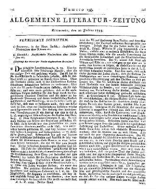 [Kausch, J. J.]: Ausführliche Nachrichten über Schlesien. Salzburg: Mayr 1794