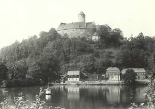 Burg Schönfels, Ansicht von Süden